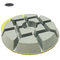 4インチAggrassive Polihsingは具体的な床のための樹脂のダイヤモンドの磨くパッドに用具を使う