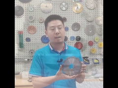 ソフカットダイヤモンド 緑色のコンクリートを切るための刃物