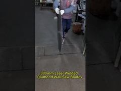 鉄筋コンクリート用 800mm レーザー溶融ダイヤモンド壁用切断刀