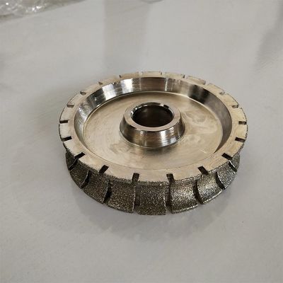 高効率の140mm電圧塗装ダイヤモンドプロフィール磨き機