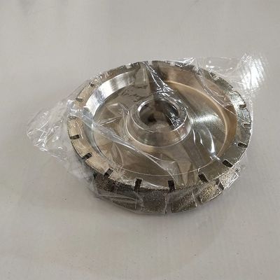 高効率の140mm電圧塗装ダイヤモンドプロフィール磨き機
