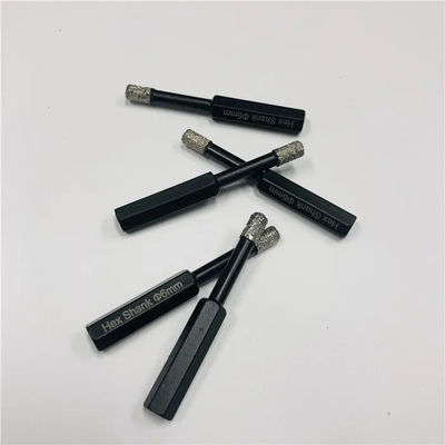 6mmの真空によってろう付けされた六角形のすねの穴はプラスチック カバーが付いているタイルについては見た