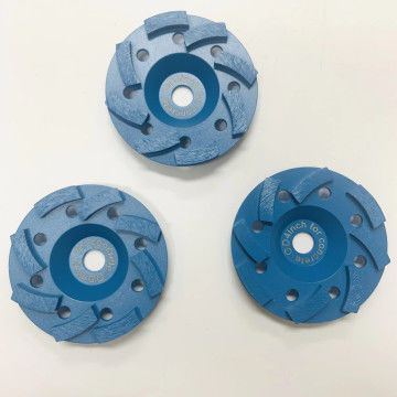 専門のダイヤモンド粉砕のコンクリート100mmのための粉砕用具のダイヤモンドのコップの車輪