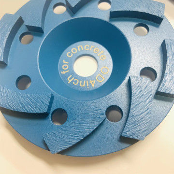 専門のダイヤモンド粉砕のコンクリート100mmのための粉砕用具のダイヤモンドのコップの車輪