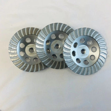 粗雑面のための125mm M14 Ridgid SinteredConcreteの粉砕車輪