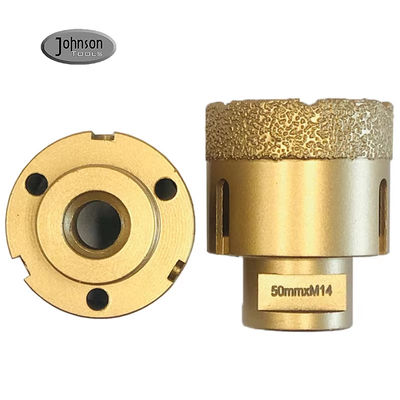 ワックスによって満たされる乾燥した磁器のダイヤモンドの穿孔機ビット20-68mm外の直径