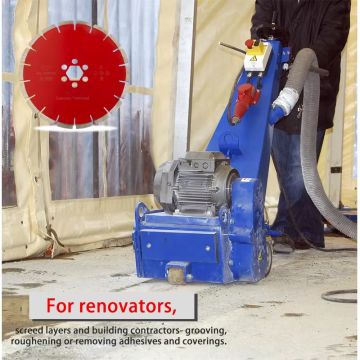 高精度のダイヤモンドのコンクリートは180mmに溝を作るコンクリートについては鋸歯を