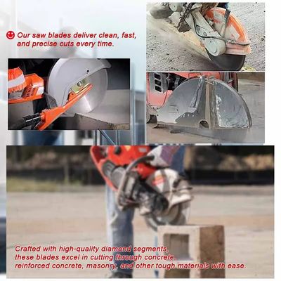 750mmのダイヤモンドは鋸歯、高性能の具体的な切刃を