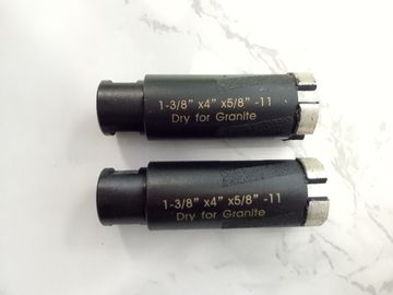 OD 35mmの直径の堅い花こう岩のためのろう付けされた棒が付いている乾燥したダイヤモンドの穿孔機ビット