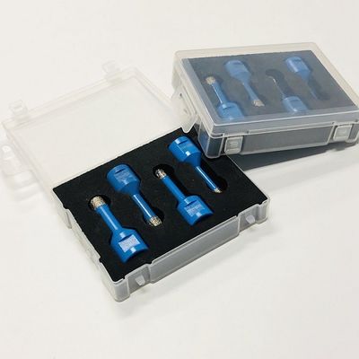 磁器のための6/8/10/12のmm 4pcsのタイルの穿孔機ビット ダイヤモンドの穴のカッター