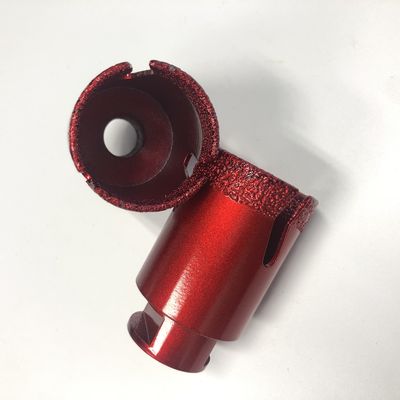 真空は乾燥した訓練40mmのダイヤモンドの穿孔機ビットをろう付けした