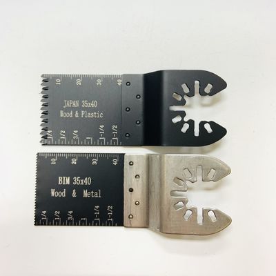 木製の柔らかい金属のための2PCS 35X40 Mm Hcs Dewaltの振動の刃