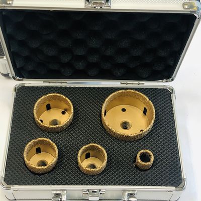 M14 68mmの乾燥した磁器の真空によってろう付けされるダイヤモンドの穿孔機ビット