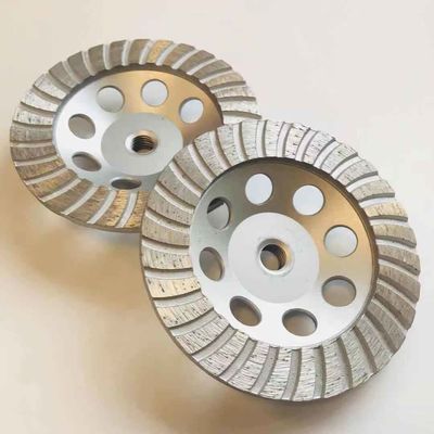 粗雑面のための125mm M14 Ridgid SinteredConcreteの粉砕車輪