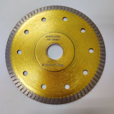 125mm極度の薄い焼結させたターボの回状の乾燥したタイルは鋸歯のクイック リリースを