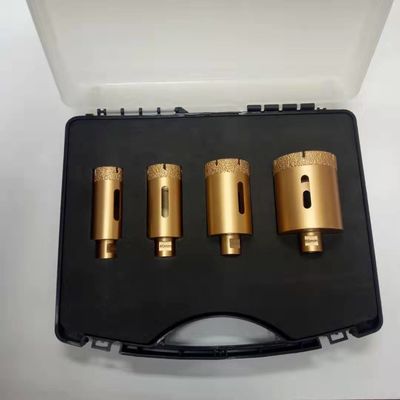 M14 4pcs 72MMは乾燥した磁器の穿孔機ビット ゼロ振動を混合した