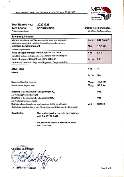 中国 Johnson Tools Manufactory Co.,Ltd 認証